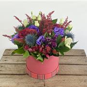 Autumn Sunset Hat Box