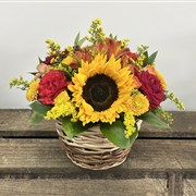 Autumn Harvest Hues Basket
